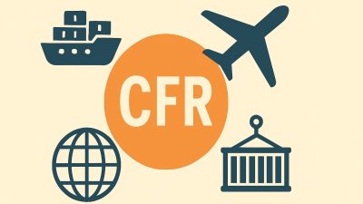 【貿易初心者向け】CFR（Cost and Freight）とは？図でわかる国際取引の基本