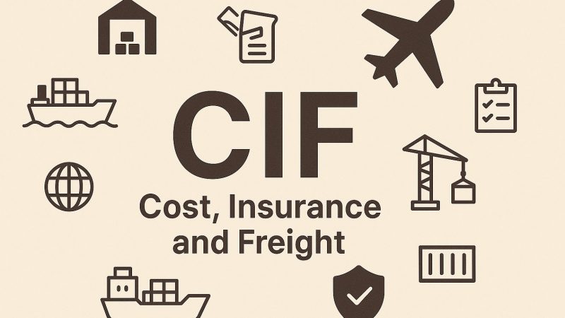 【貿易初心者向け】CIF（Cost, Insurance and Freight）とは？CFRとの違いも図解で解説！
