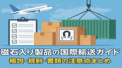 磁石入り製品の国際輸送ガイド|梱包・規制・書類の注意点まとめ